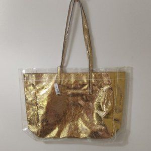 GOLD ALDO hand bag NEW